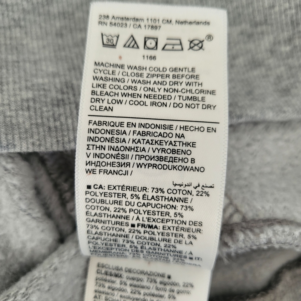 Athleta Sweatshirt Cropped Hooded Half Zip Womens XS - Picture 6 of 10